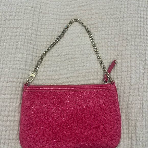 Nine West Fuchsia Quilted Shoulder Bag - Picture 2 of 3